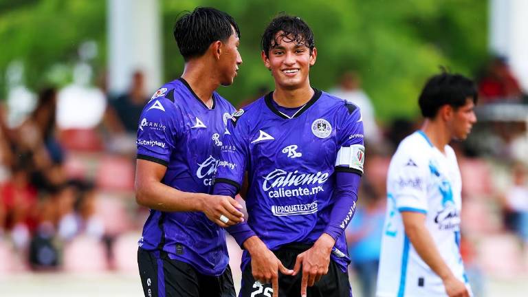 Said Godínez (25) celebra su gol ante el Puebla, en la Sub 21.