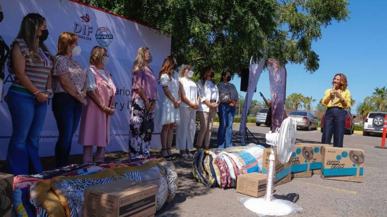 Rosy Fuentes de Ordaz, agradeció el trabajo en equipo y el esfuerzo que han realizado las dependencias estatales.