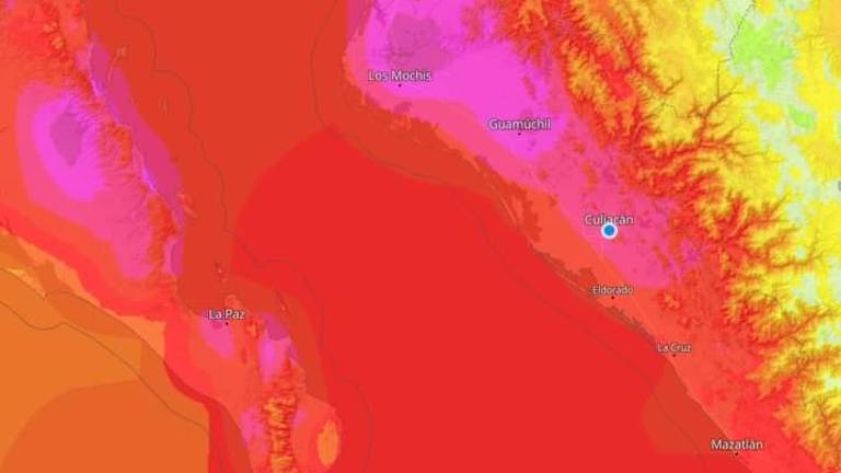 Un clima muy caluroso es el que se registrará este martes en Sinaloa.