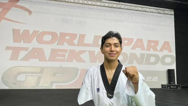 Juan Diego García acumula más éxitos en el ParaTaekwondo.