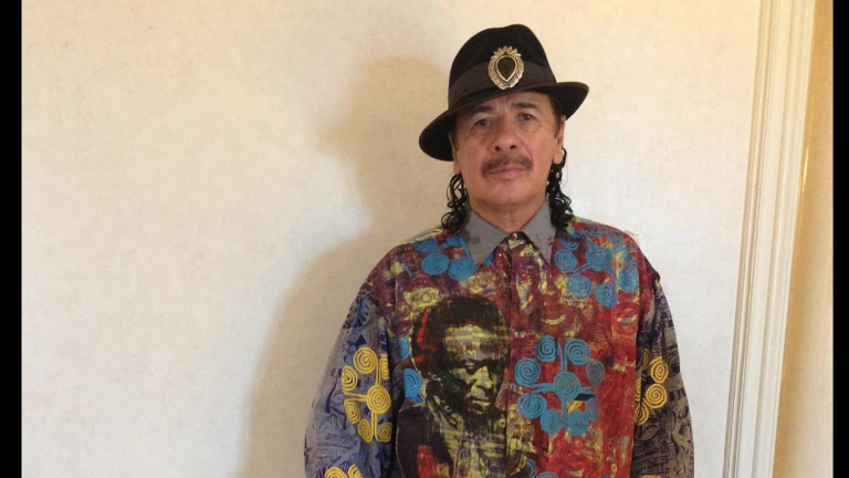 Carlos Santana.