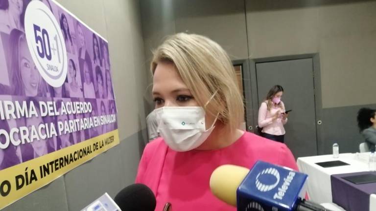 La presidenta del Colectivo 50+1 Sinaloa detalló quienes se han sumado al compromiso para erradicar la violencia en razón de género dentro de la política.