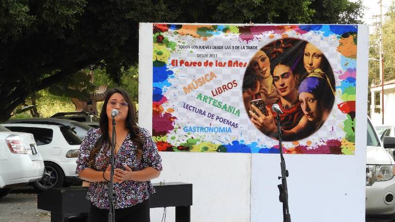 El Paseo de las Artes se lleva a cabo los jueves.
