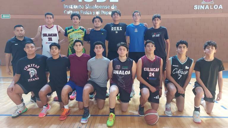 El equipo sinaloense se prepara para el Nacional Ademeba Sub 17 varonil.