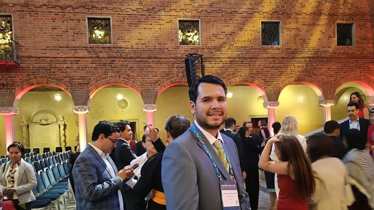 Humberto Ramírez participa en un encuentro científico considerados los Premio Nobel del Agua, que se celebra en Estocolmo.