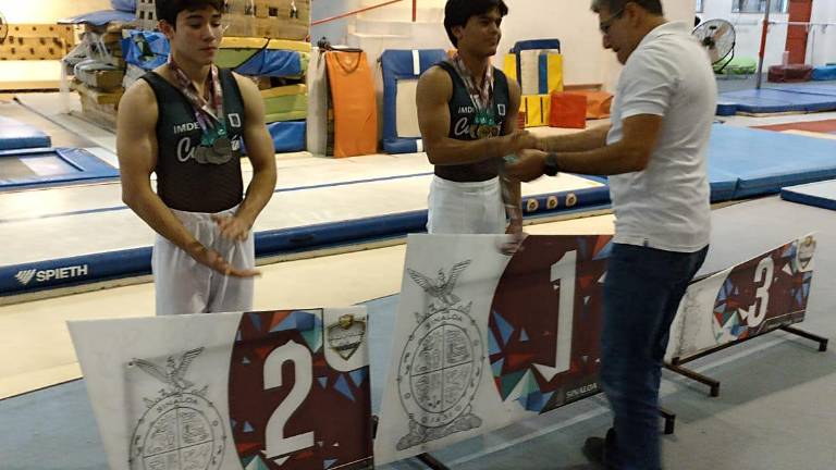 Aarón Francisco Ibarra Osuna se llevó el metal dorado en el All Around de gimnasia artística.