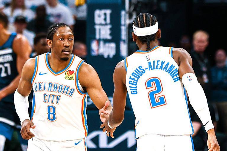 Doble-doble de Shai pone al Thunder a un triunfo de Las Finales