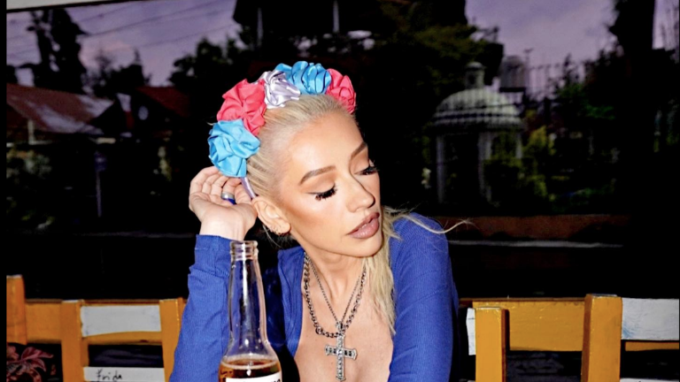 Christina Aguilera visita Xochimilco.