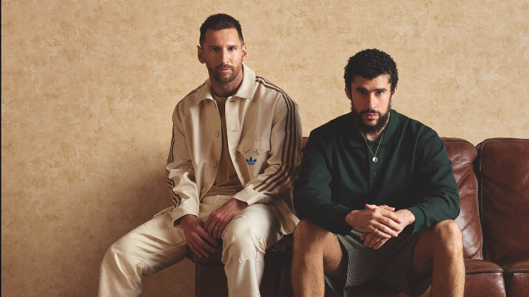 Leonel Messi y Bad Bunny