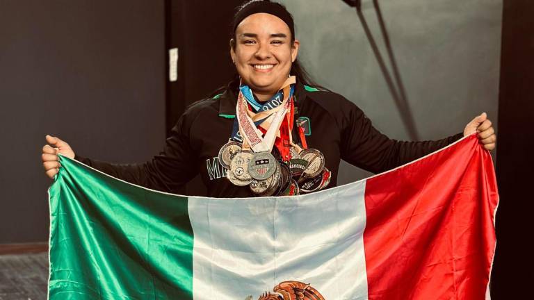 Maytia Millán López competirá en el North American Regional de Bench Press.