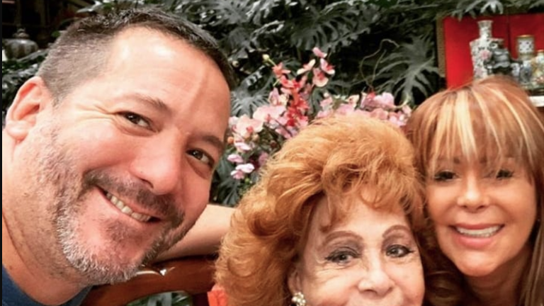 Luis Enrique Guzmán, Silvia Pinal y Alejandra Guzmán.