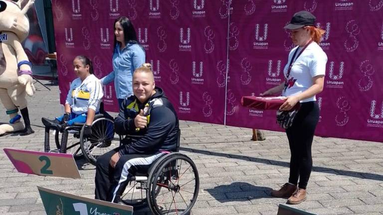 Rosa María Guerrero se quedó con una de las medallas de oro para los sinaloenses.
