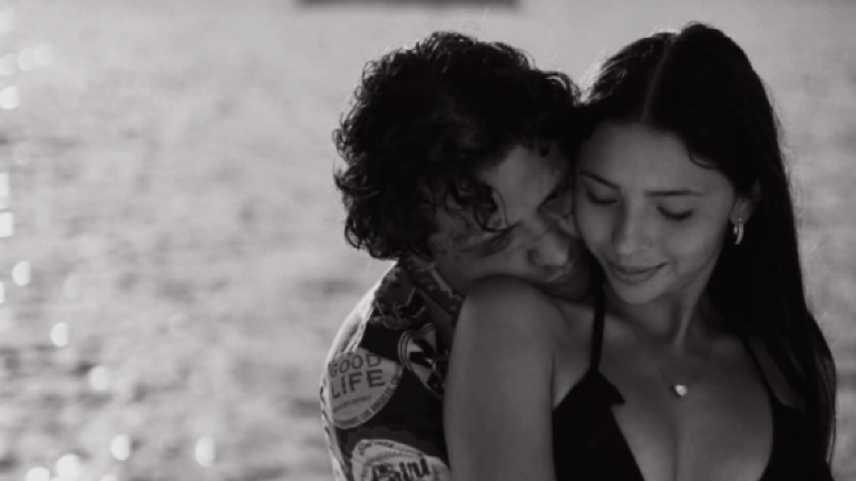Christian Nodal y Ángela Aguilar comparten imágenes de su primer aniversario.