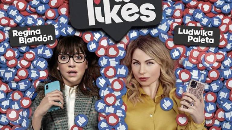Regina Blandón y Ludwika Paleta protagonizan “Guerra de likes”, la nueva película mexicana de Amazon Prime Video.