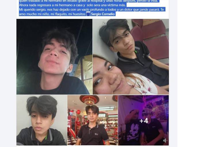 ‘Los sueños de mi hermano Sergio fueron truncados por la violencia’