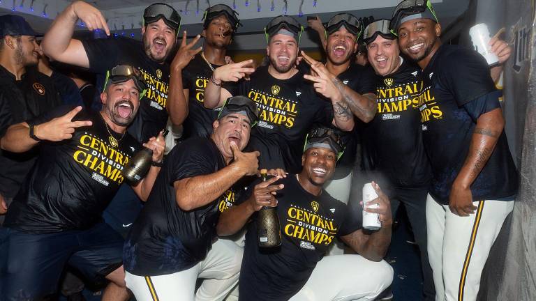 Los Cerveceros de Milwaukee aseguraron el título de la Central de la Liga Nacional.