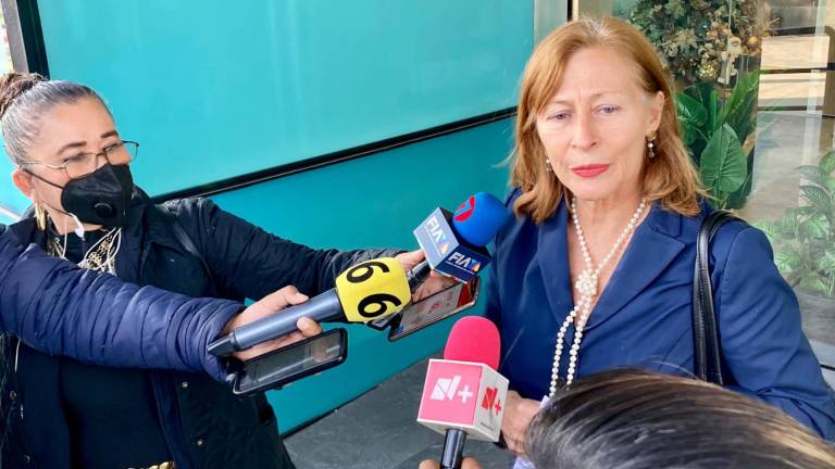 Tatiana Clouthier tras ratificar la denuncia por difamación y violencia política.