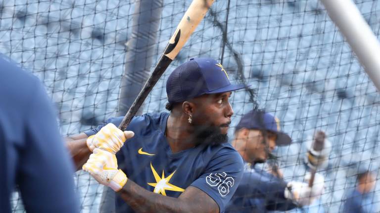Randy Arozarena sigue siendo clave para el buen inicio de temporada de los Rays.