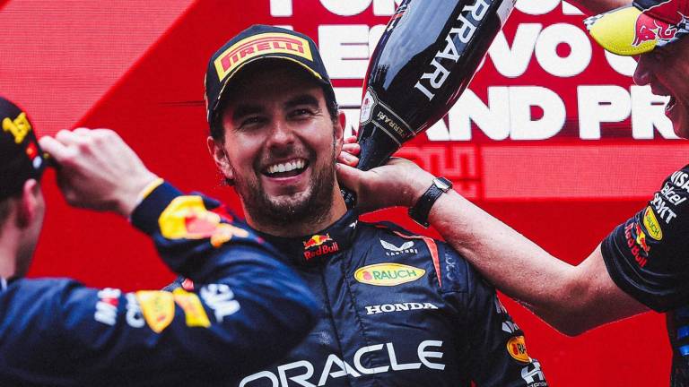 Sergio “Checo” Pérez supera a la leyenda, Michael Schumacher.