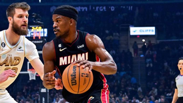 Jimmy Butler fue la figura en el triunfo del Miami Heat.