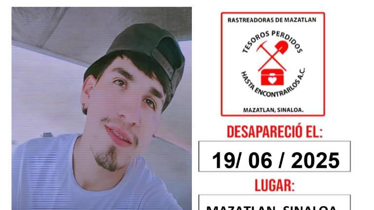 Antony Cruz desapareció el 19 de junio d en la colonia Flor de Mayo, en Villa Unión, colectivos y familiares solicitan apoyo para su localización.
