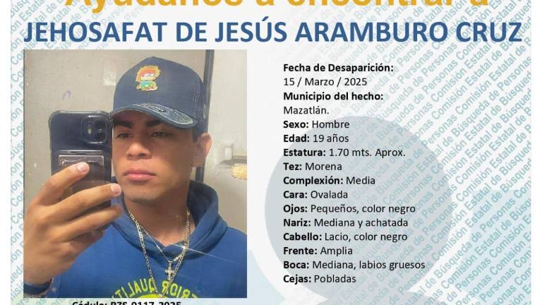 Jehosafat de Jesús traía puesta una gorra azul marino con un bordado de Carlitos, personaje de la caricatura Rugrats, al momento de su desaparición.