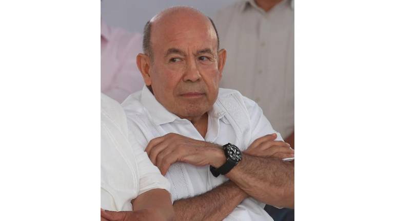 Juan S. Millán en una de las últimas apariciones públicas en Mazatlán.