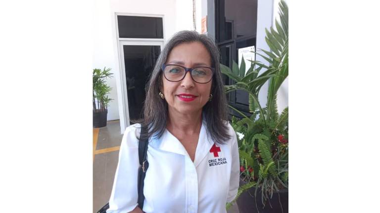 Elizabeth Sánchez Carrillo, directora administrativa de Cruz Roja en Mazatlán.