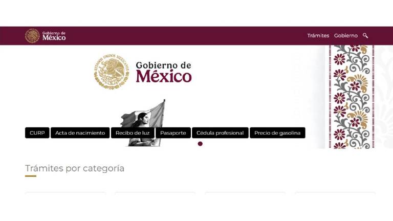 Imagen institucional del Gobierno que encabeza Claudia Sheinbaum Pardo.