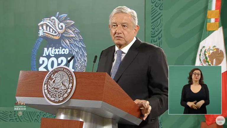 El Presidente Andrés Manuel López Obrador.