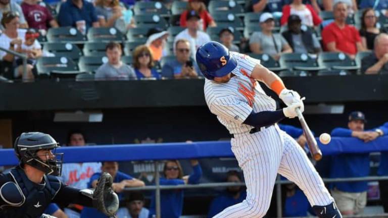 Luke Voit buscará un lugar en el equipo grande de los Mets de Nueva York.