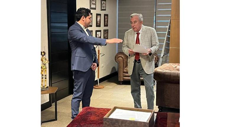 Joaquín Alberto Landeros Güicho asume como nuevo Secretario de Obras del Gobierno de Sinaloa.