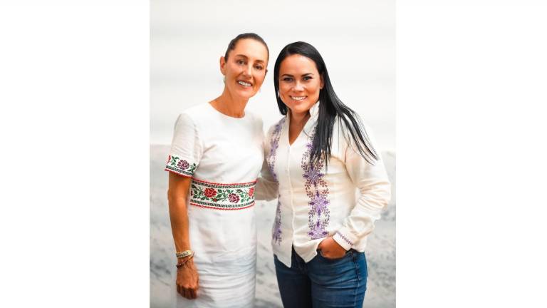 Claudia Sheinbaum informa que la ex priista Alejandra del Moral se suma a su proyecto político.