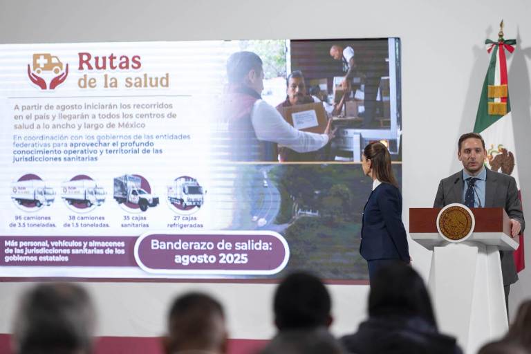 Gobierno dice que ya compró el 96% de medicamentos; presenta plataforma para monitorear abasto y a qué hospitales se enviaron