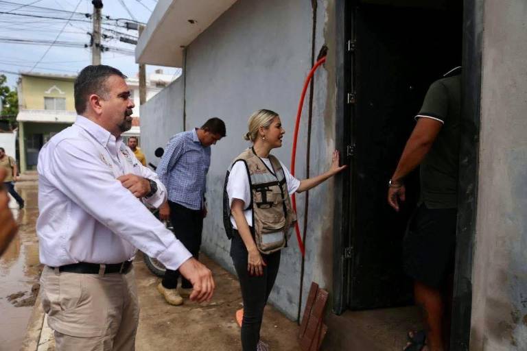 Requieren apoyo 179 familias de 21 colonias por afectaciones por las lluvias en Mazatlán: Alcaldesa