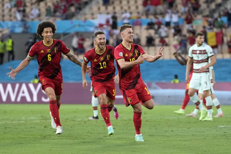 Bélgica deja fuera al campeón Portugal y clasifica a cuartos en la Euro 2020