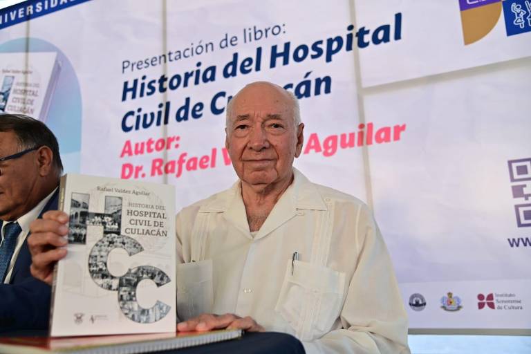 Presenta Rafael Valdez Aguilar ‘Historia del Hospital Civil’