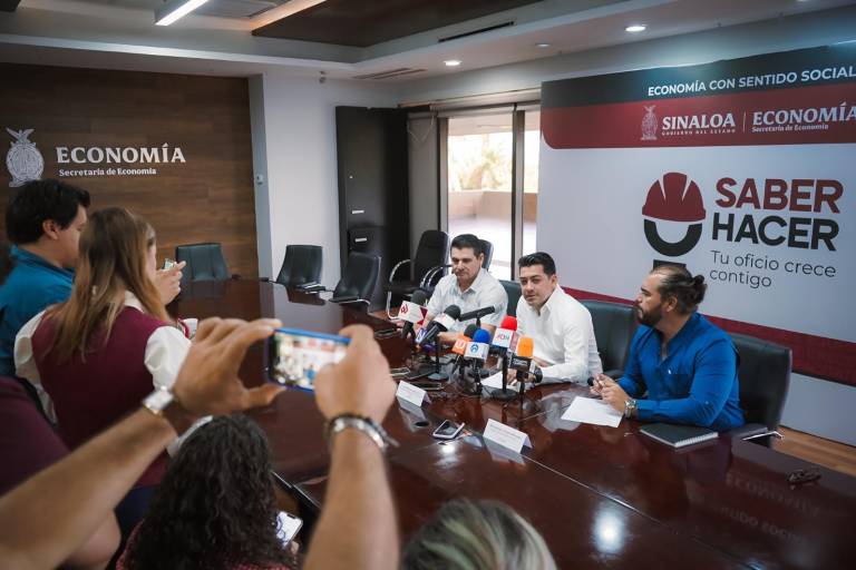 Lanza Secretaría de Economía programa ‘Saber Hacer’, para fortalecer los oficios productivos en Sinaloa