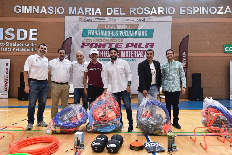 ‘Ponte Pila Sinaloa’: arranca programa estatal de activación física con enfoque social