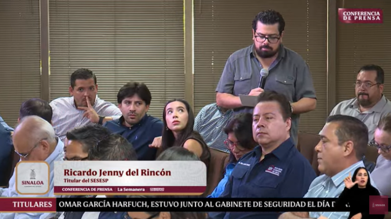 Ricardo Jenny del Rincón habla de la adquisición de cámaras de videovigilancia para reforzar la seguridad de Sinaloa.