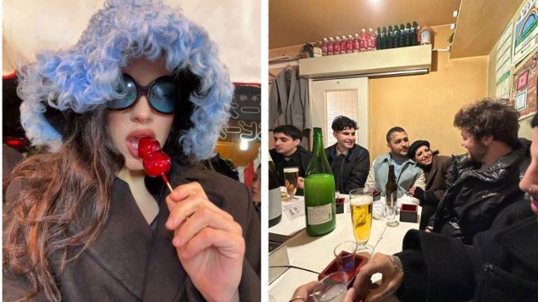 Rosalía, Cazzu, Christian Nodal y Rauw Alejandro disfrutan de unas vacaciones en Tokio.