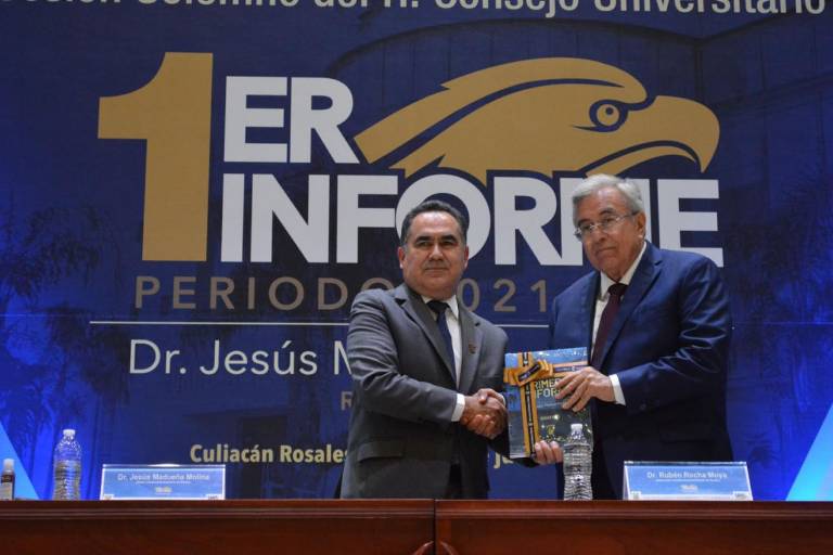 Rinde el Rector su Primer Informe de Labores al frente de la UAS