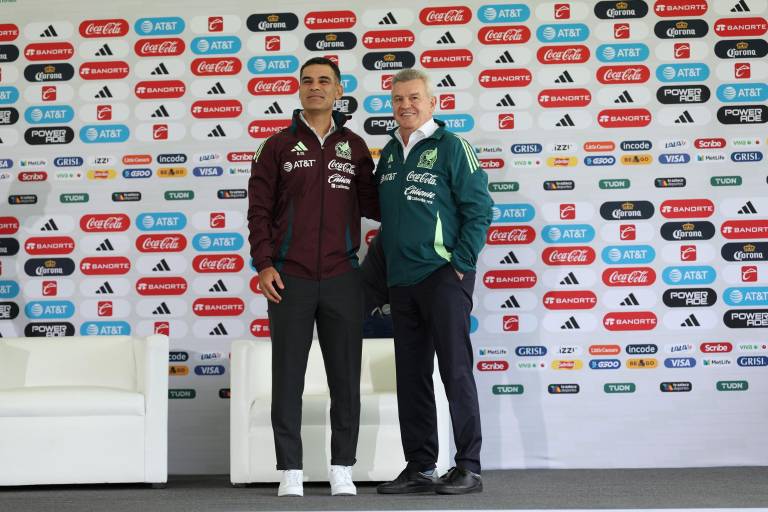Javier Aguirre y Rafa Márquez son presentados con la Selección Mexicana