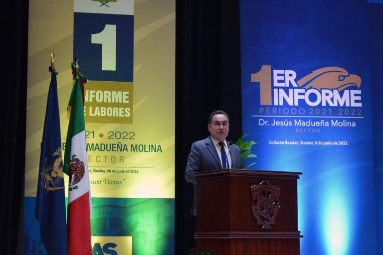 Rinde el Rector su Primer Informe de Labores al frente de la UAS