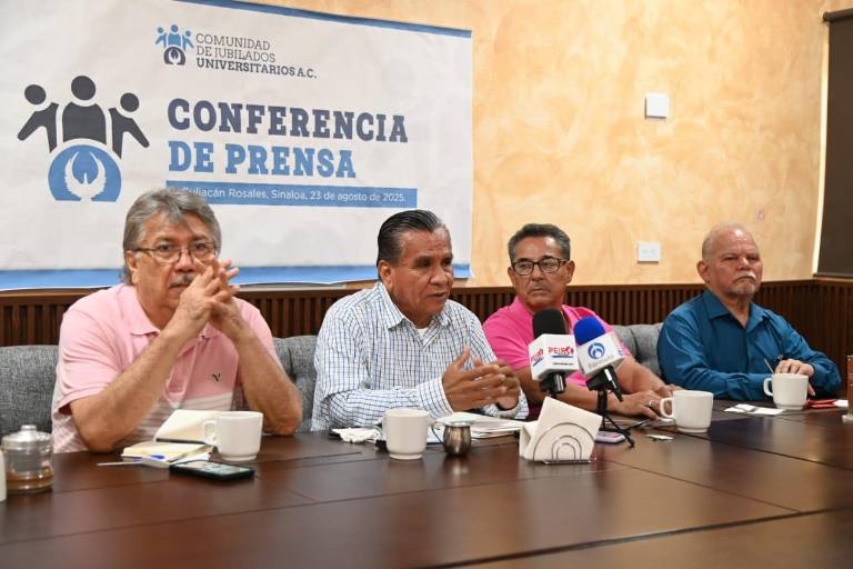Jubilados de la UAS forman asociación civil en defensa de sus derechos