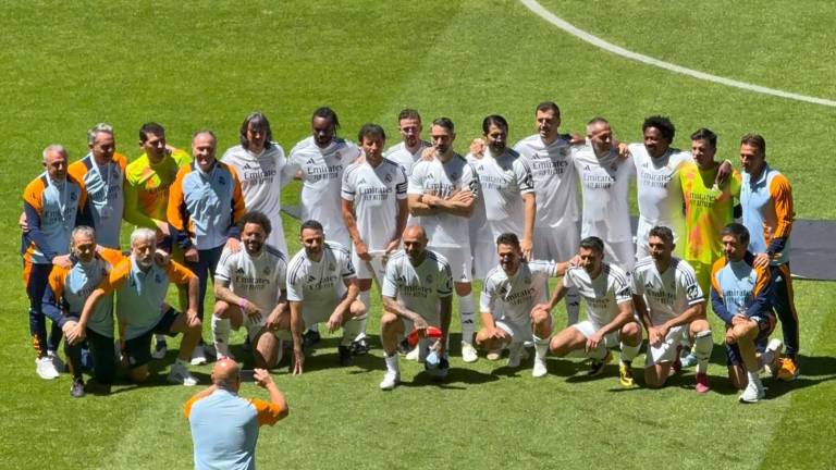 Las Leyendas del Real Madrid.