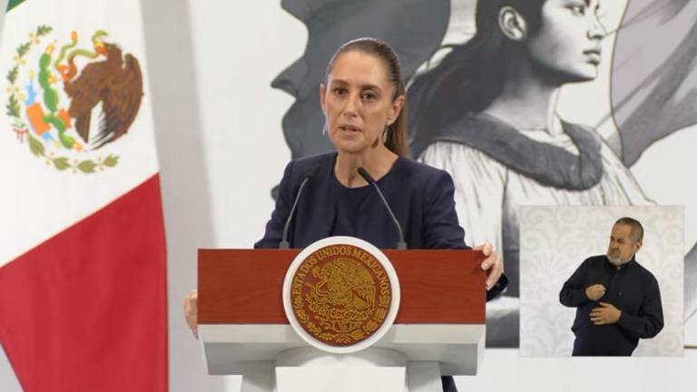 La Presidenta de México Claudia Sheinbaum Pardo afirma que se va a pacificar Sinaloa.