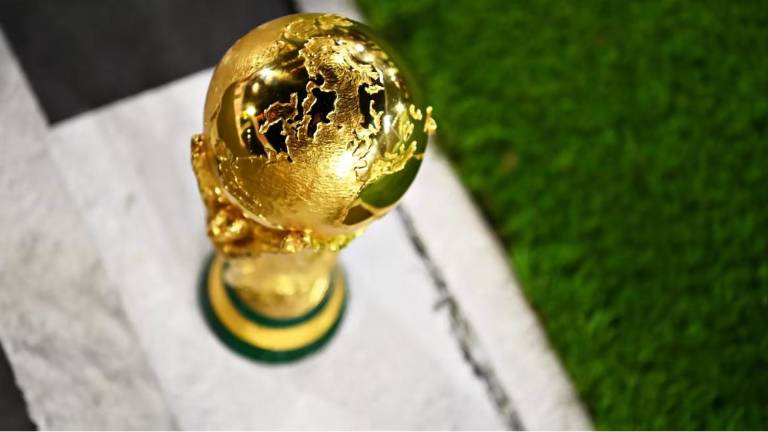 El trofeo de la FIFA.