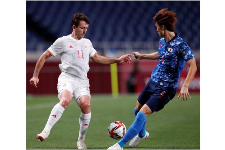 Japón cae ante España y disputará el bronce ante México en el balompié olímpico
