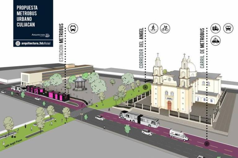 Metrobús se licitará en dos meses, anuncia Alcalde de Culiacán